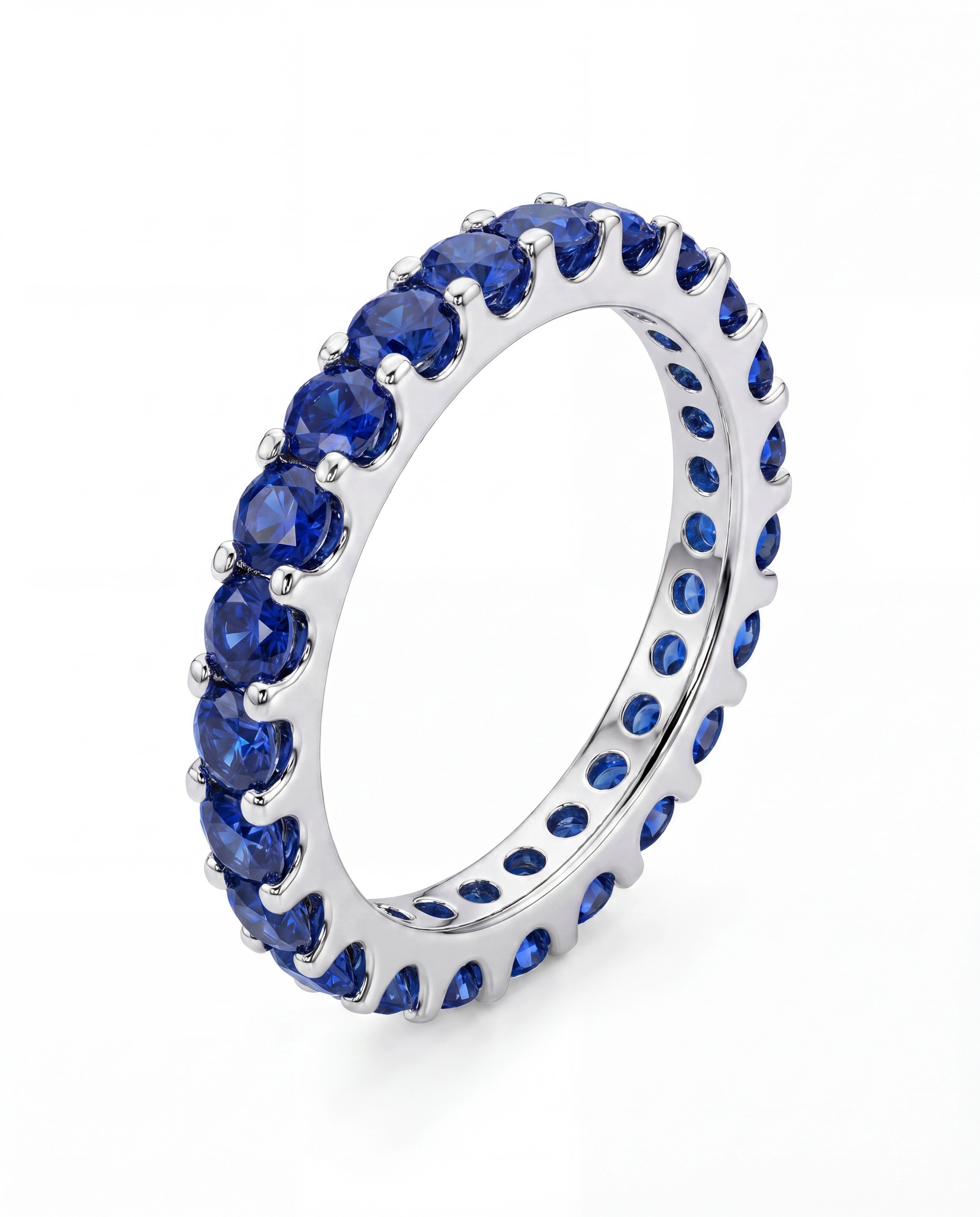 Sélune Azure Eternity Band