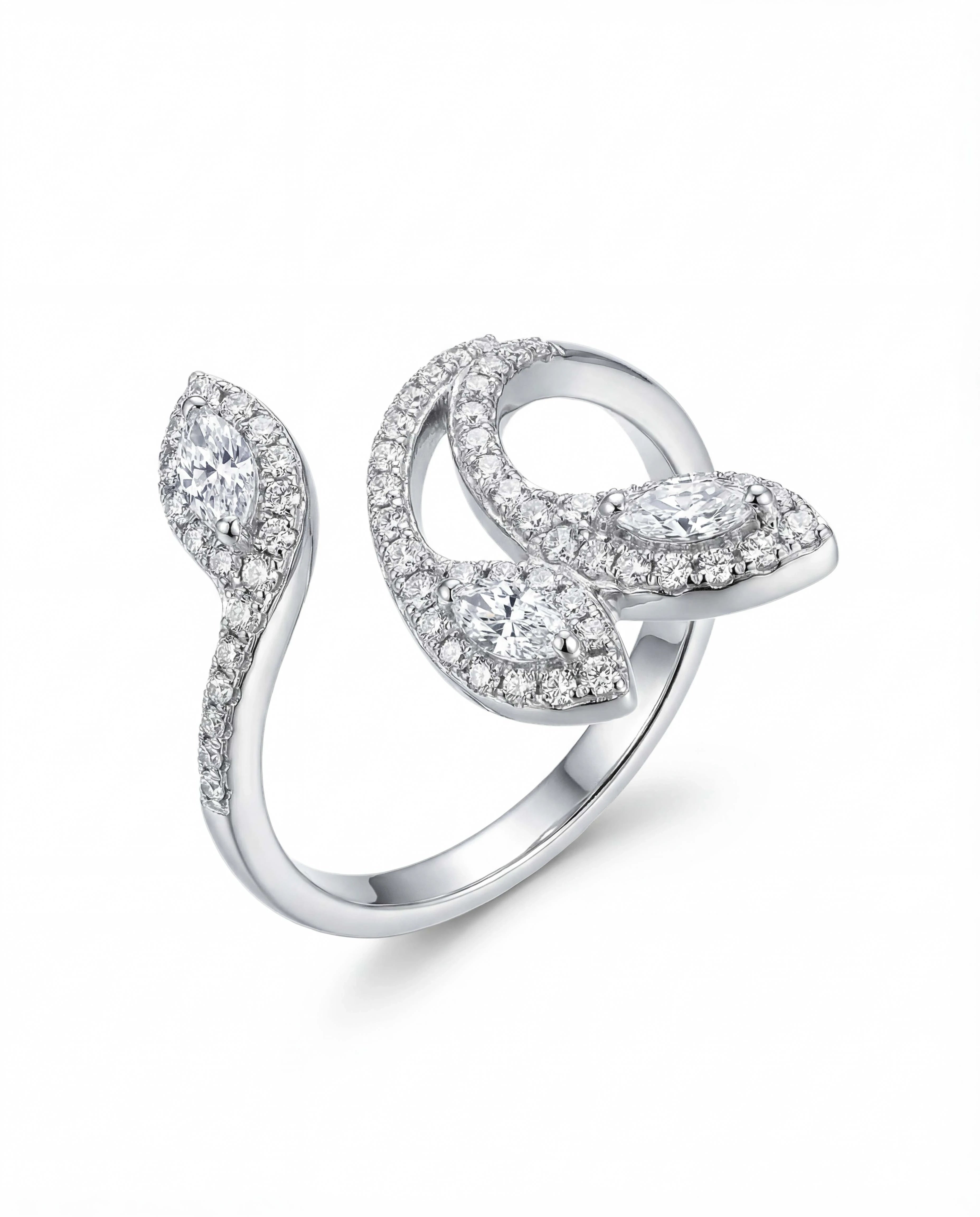 Lunaria Whisper Ring