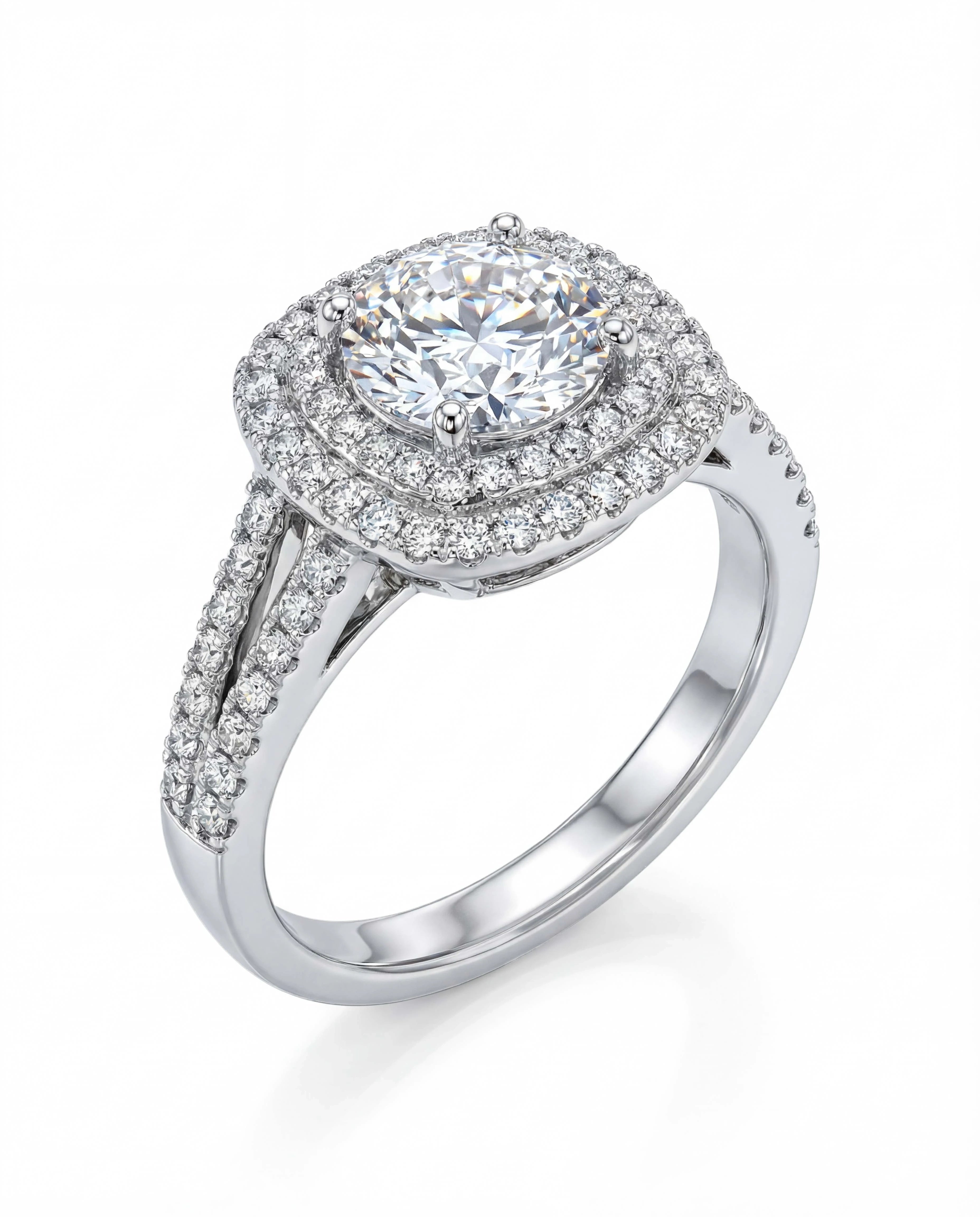 Celestial Halo Statement Ring