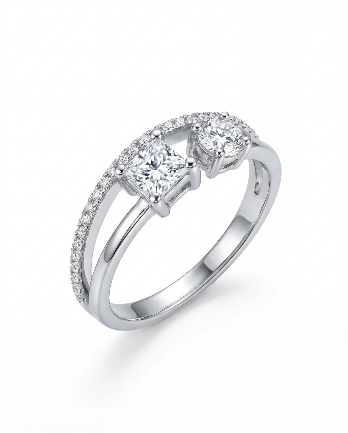 Lunaria Duo Grace Ring