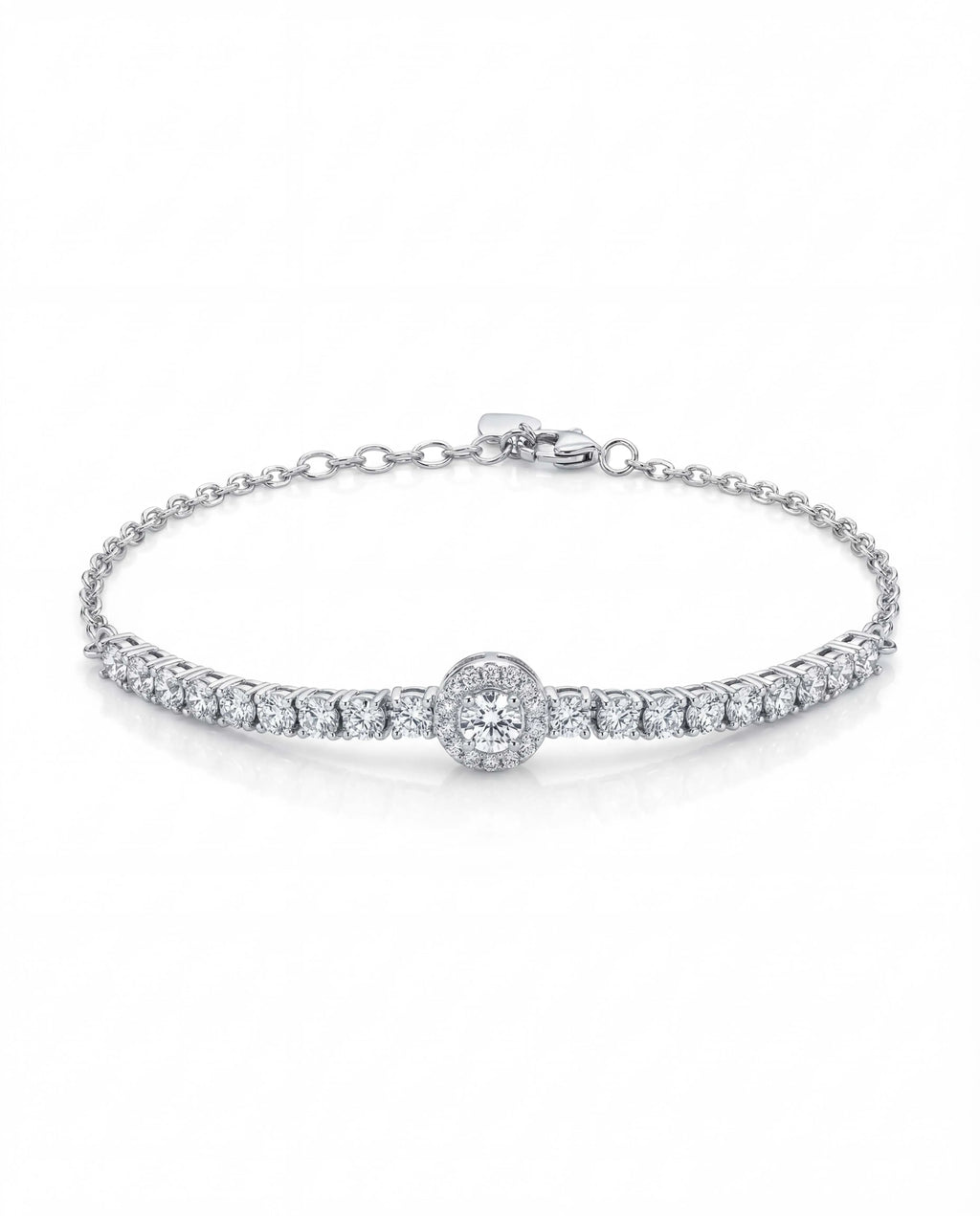 Solène Halo Chain Bracelet