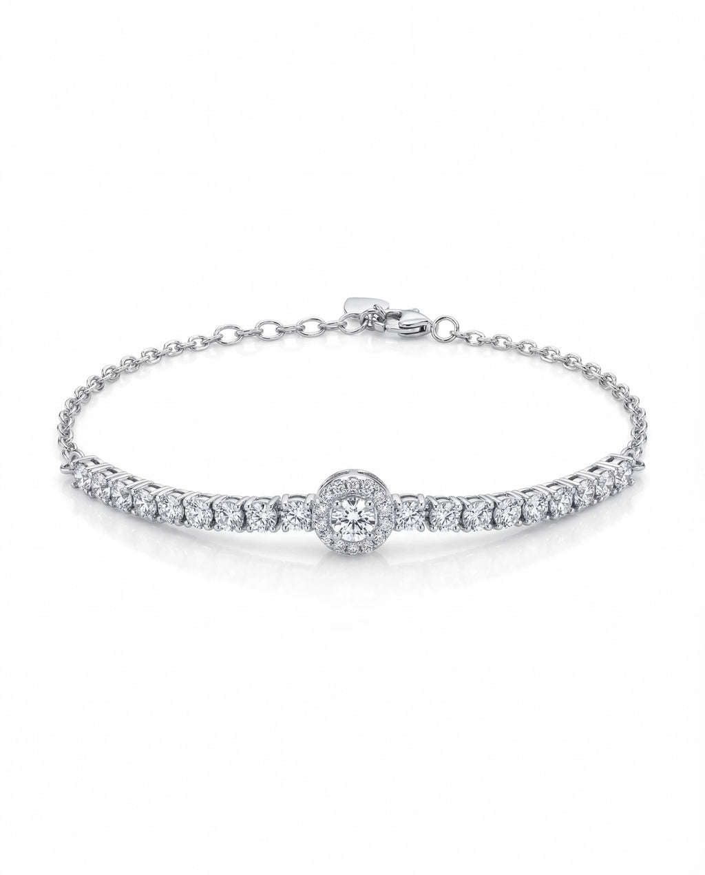 Solène Halo Chain Bracelet