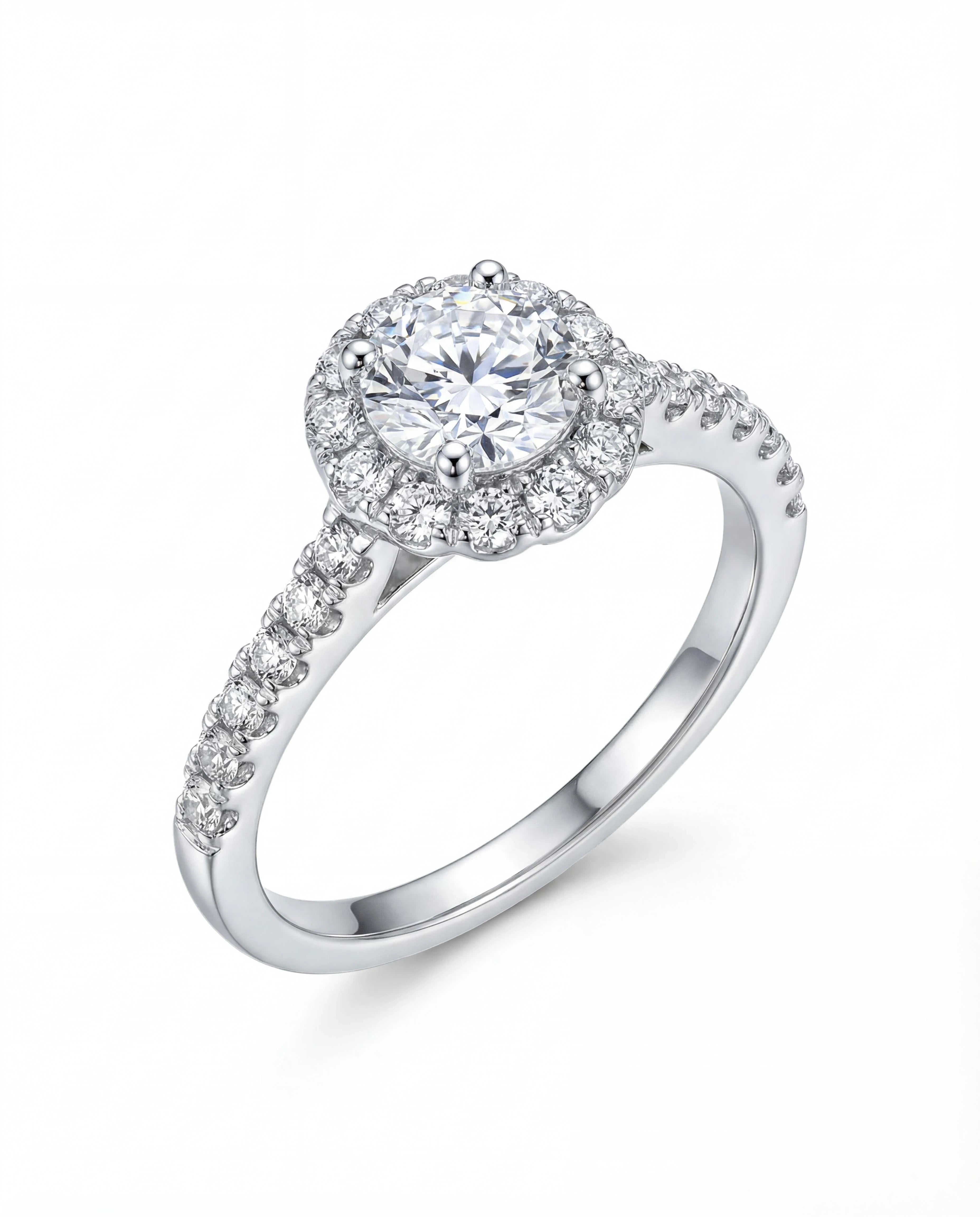 Luna Crown Halo Ring