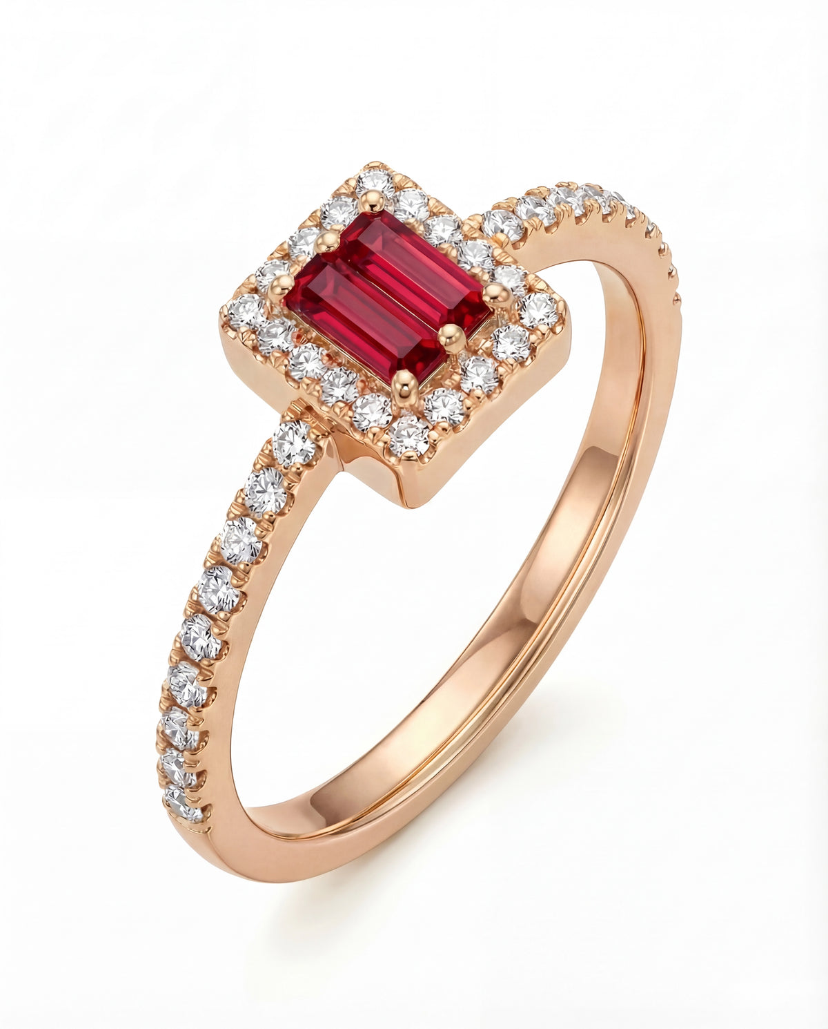 Crimson Radiance Ring
